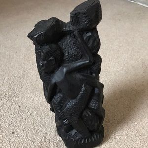 VINTAGE WOODEN STATUE